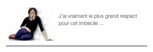 ￼EPISODE 5
J’ai vraiment le plus grand respect pour cet imbécile ...
￼